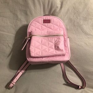 Kate Spade Quilted Nylon Bookbag (Pink)
